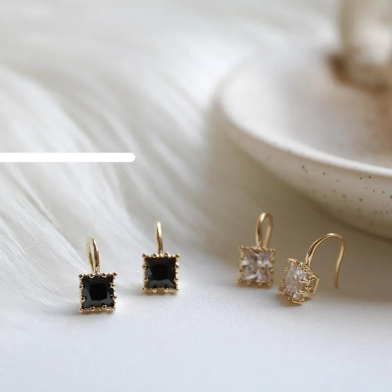 Retro Zircon Fashion Earrings