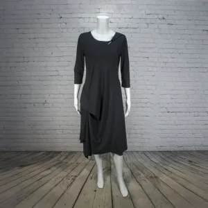 Risa Dress in Black by Porto