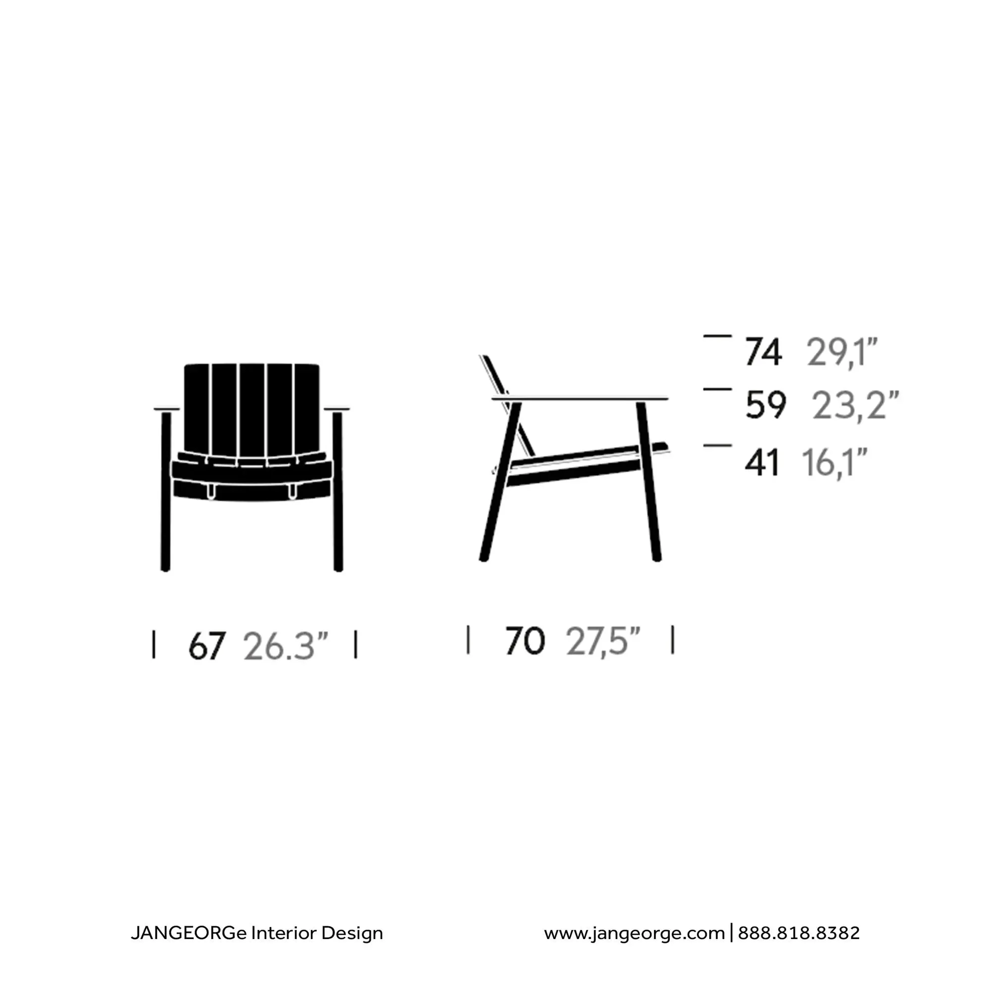 Riva - Low Club Armchair