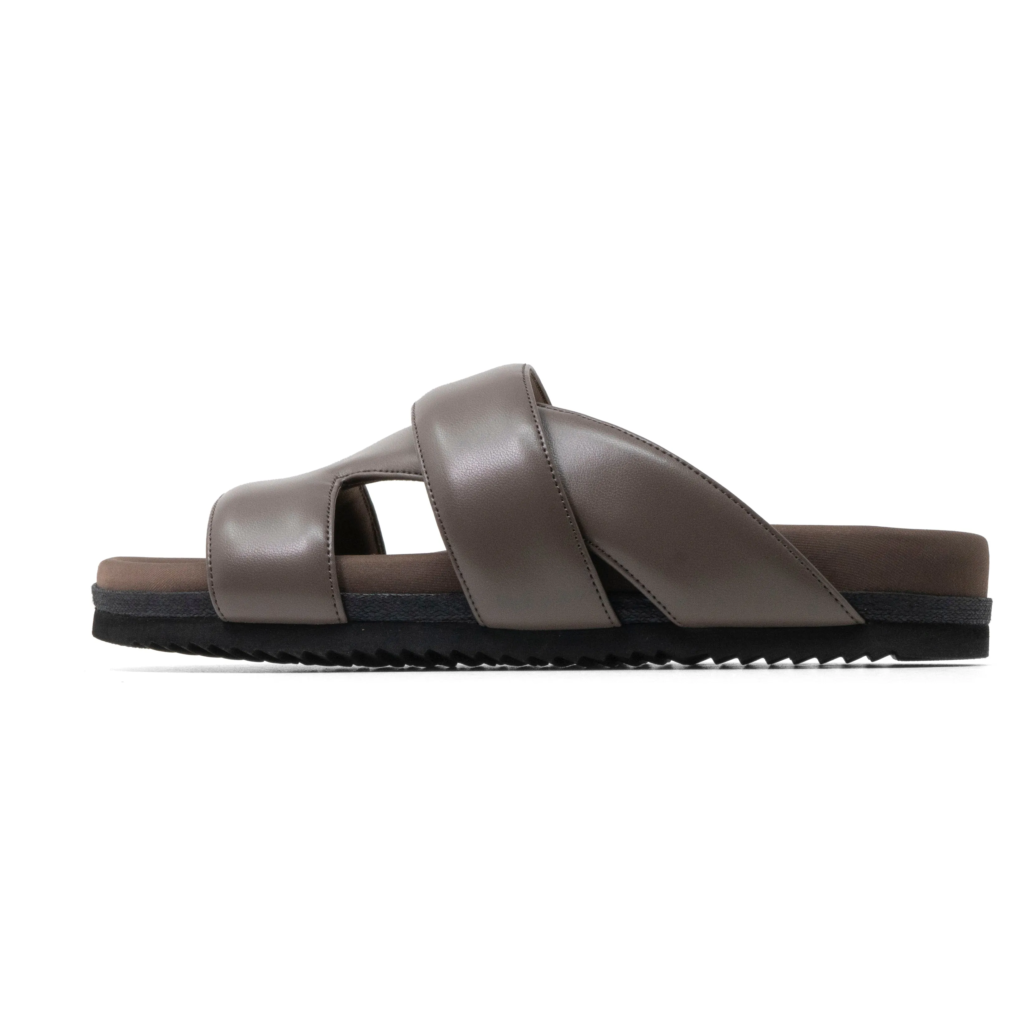 ROAM 7 SANDALS TAUPE VEGAN LEATHER