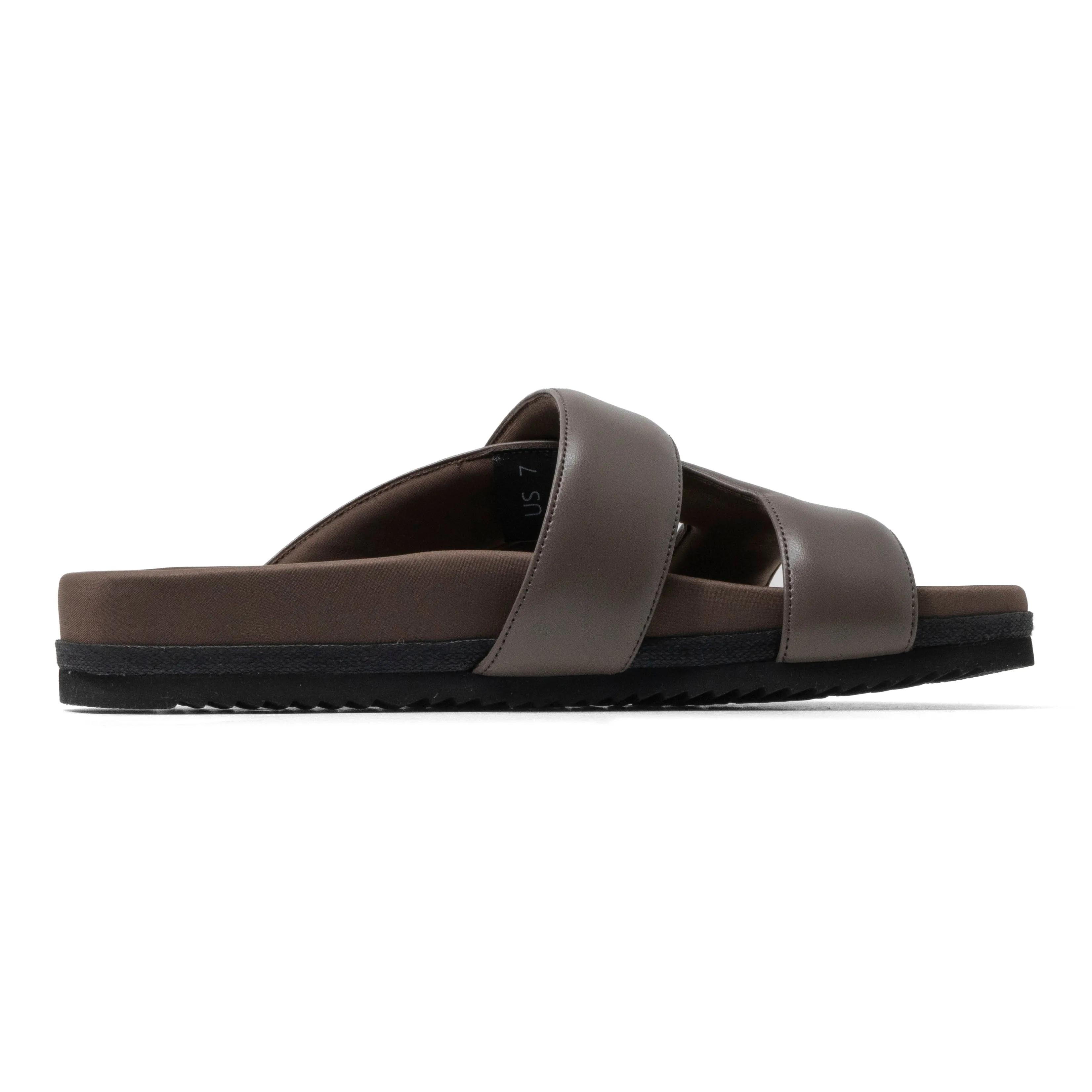 ROAM 7 SANDALS TAUPE VEGAN LEATHER