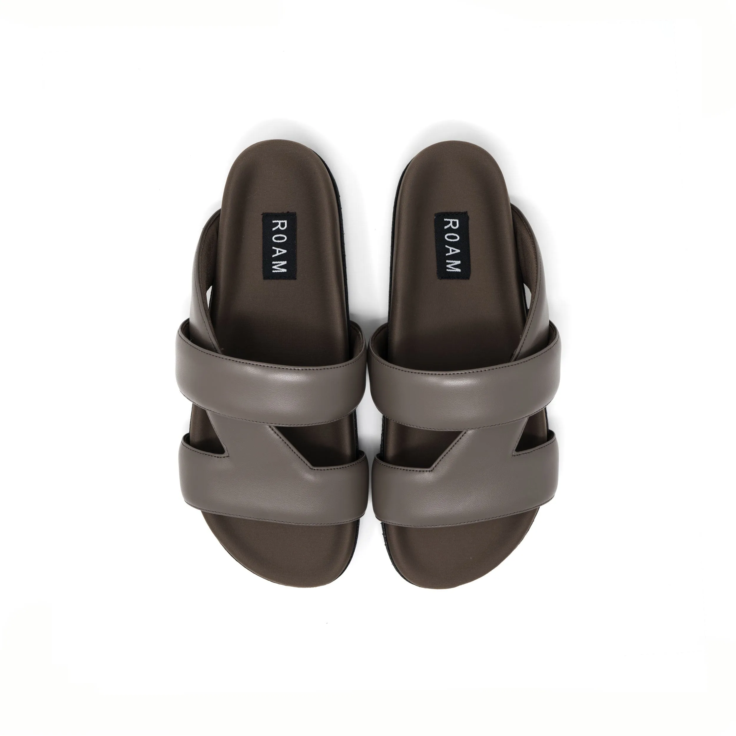 ROAM 7 SANDALS TAUPE VEGAN LEATHER