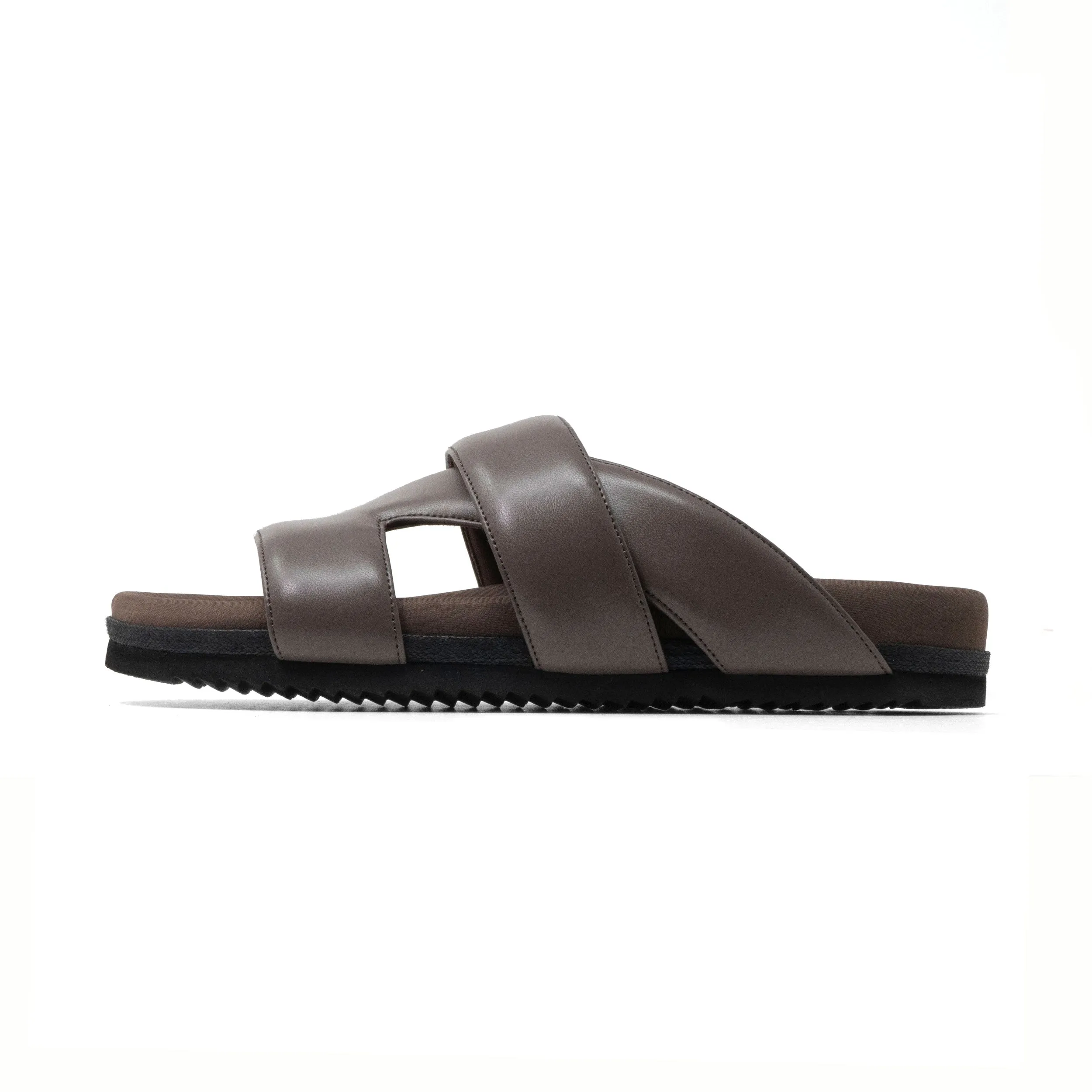 ROAM 7 SANDALS TAUPE VEGAN LEATHER