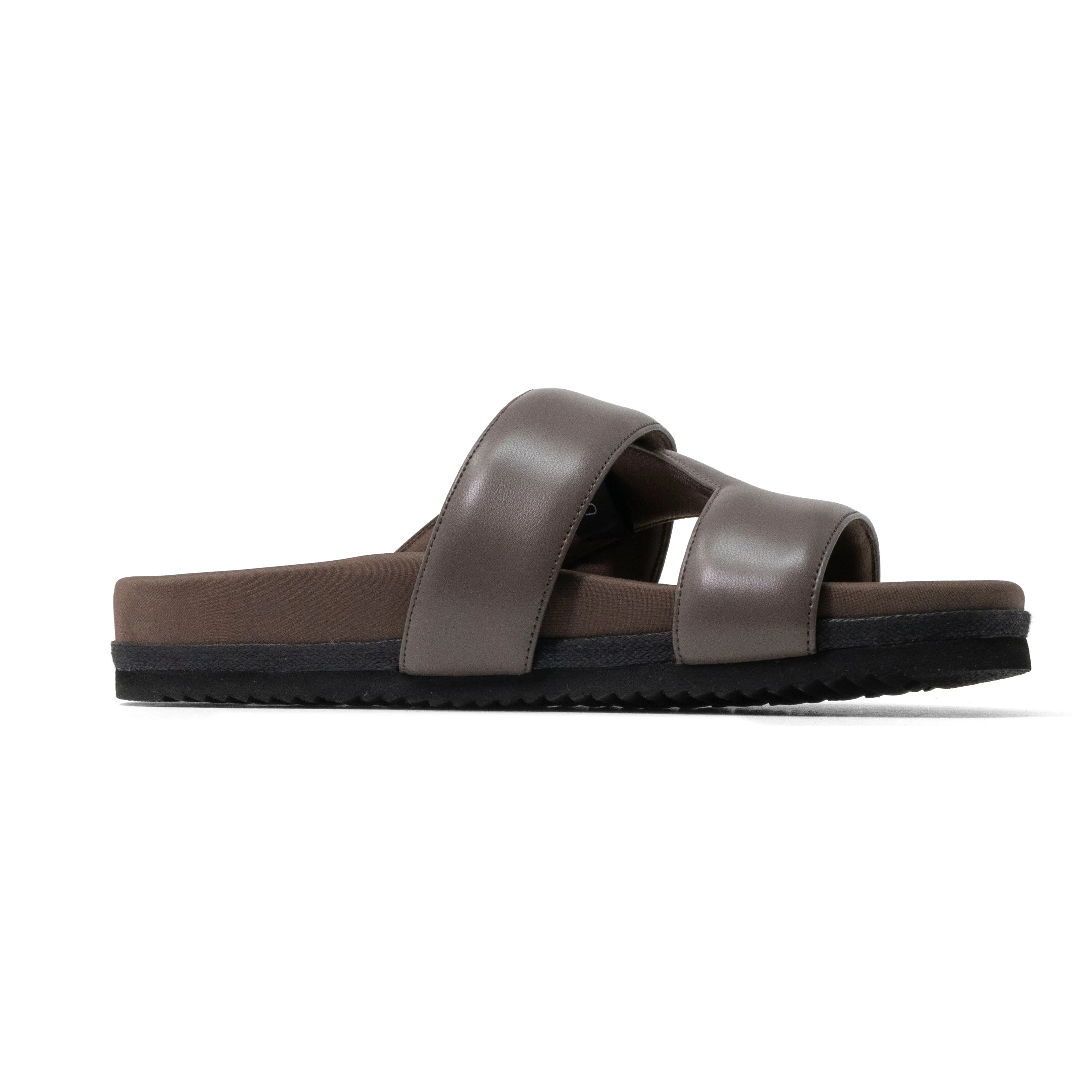 ROAM 7 SANDALS TAUPE VEGAN LEATHER