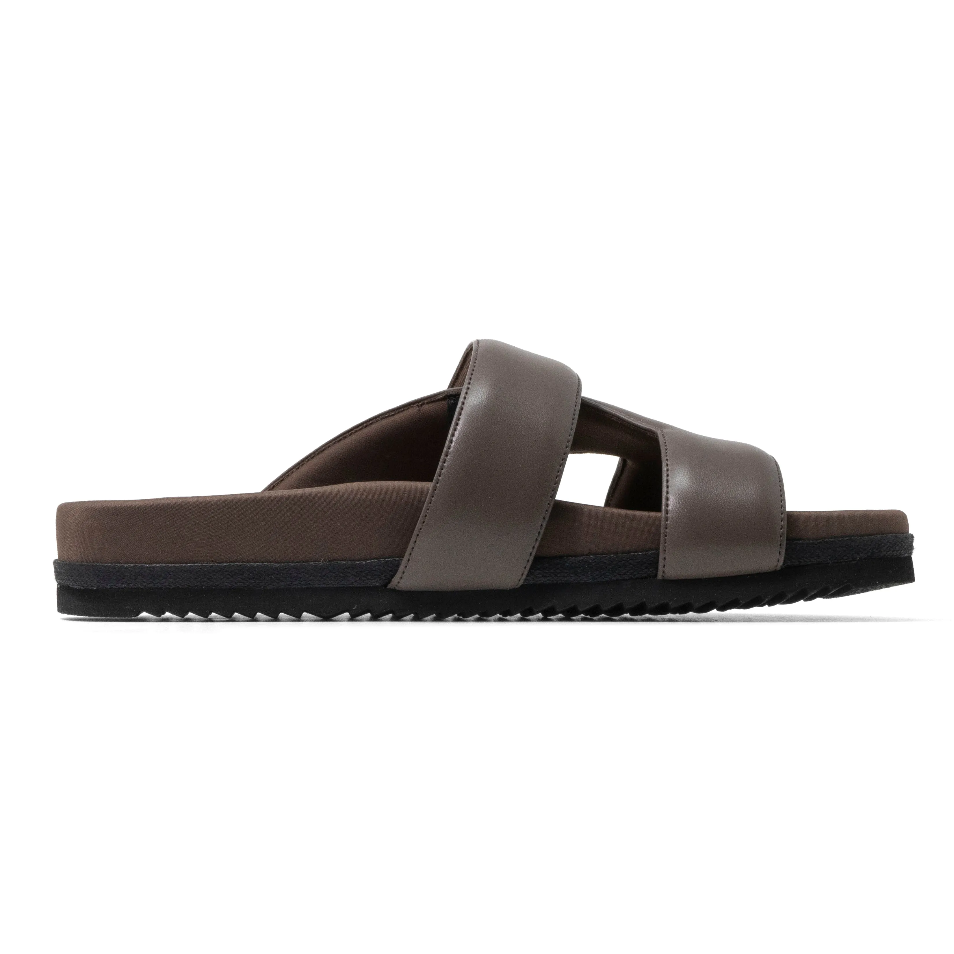 ROAM 7 SANDALS TAUPE VEGAN LEATHER