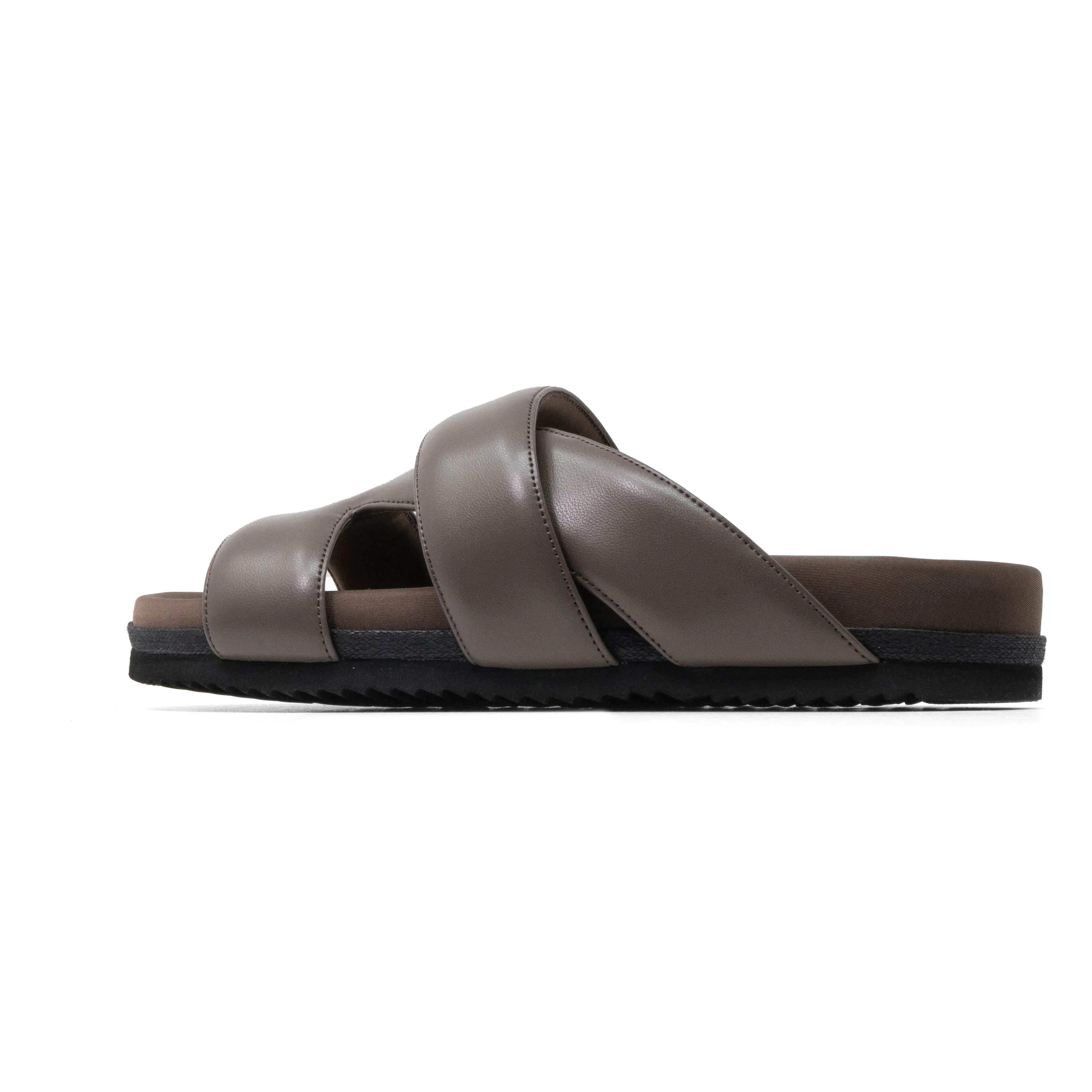 ROAM 7 SANDALS TAUPE VEGAN LEATHER
