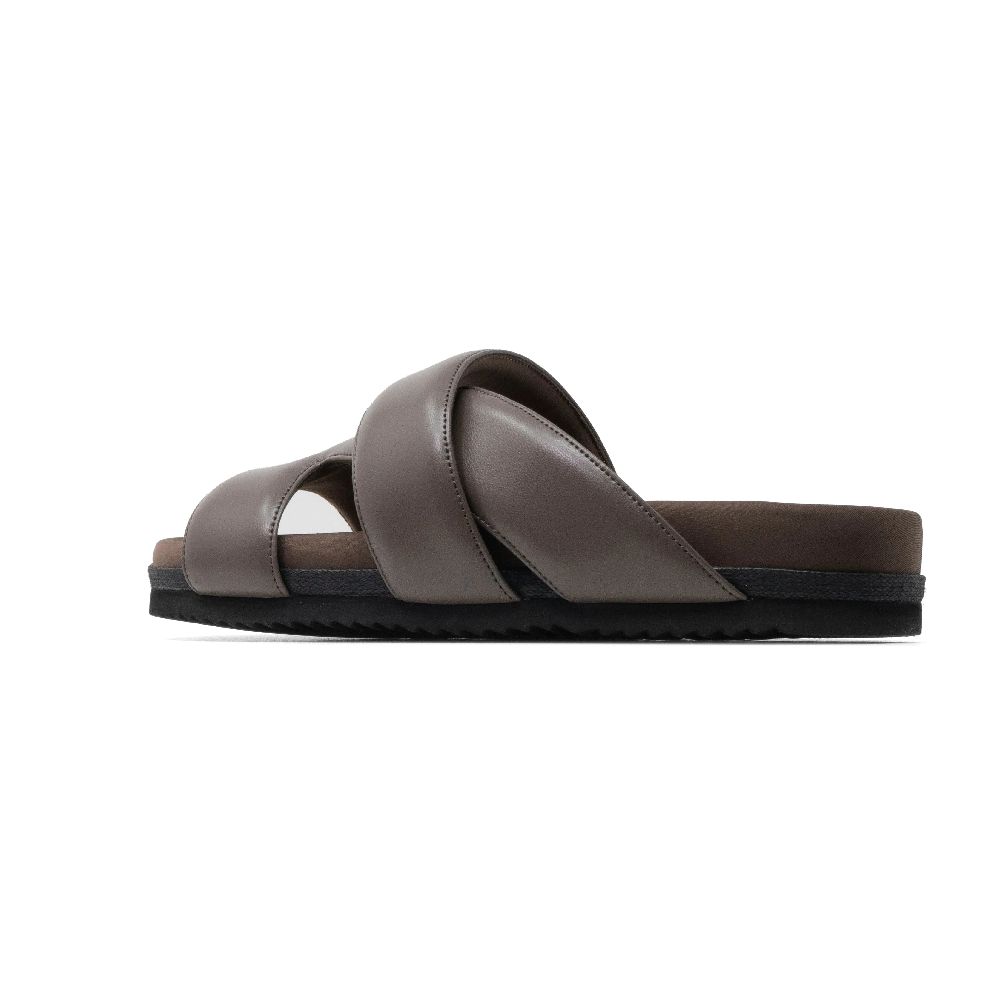 ROAM 7 SANDALS TAUPE VEGAN LEATHER