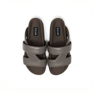 ROAM 7 SANDALS TAUPE VEGAN LEATHER