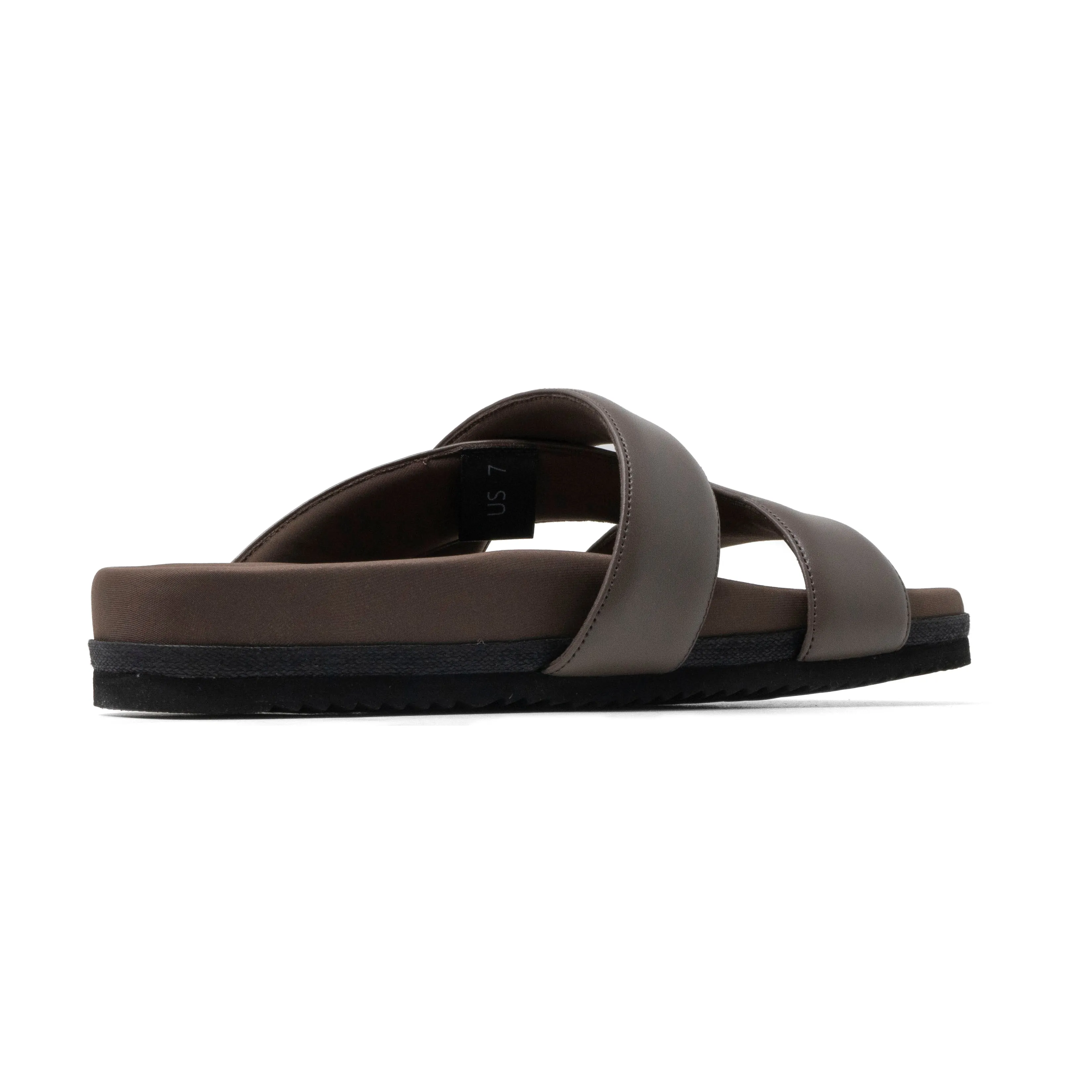 ROAM 7 SANDALS TAUPE VEGAN LEATHER