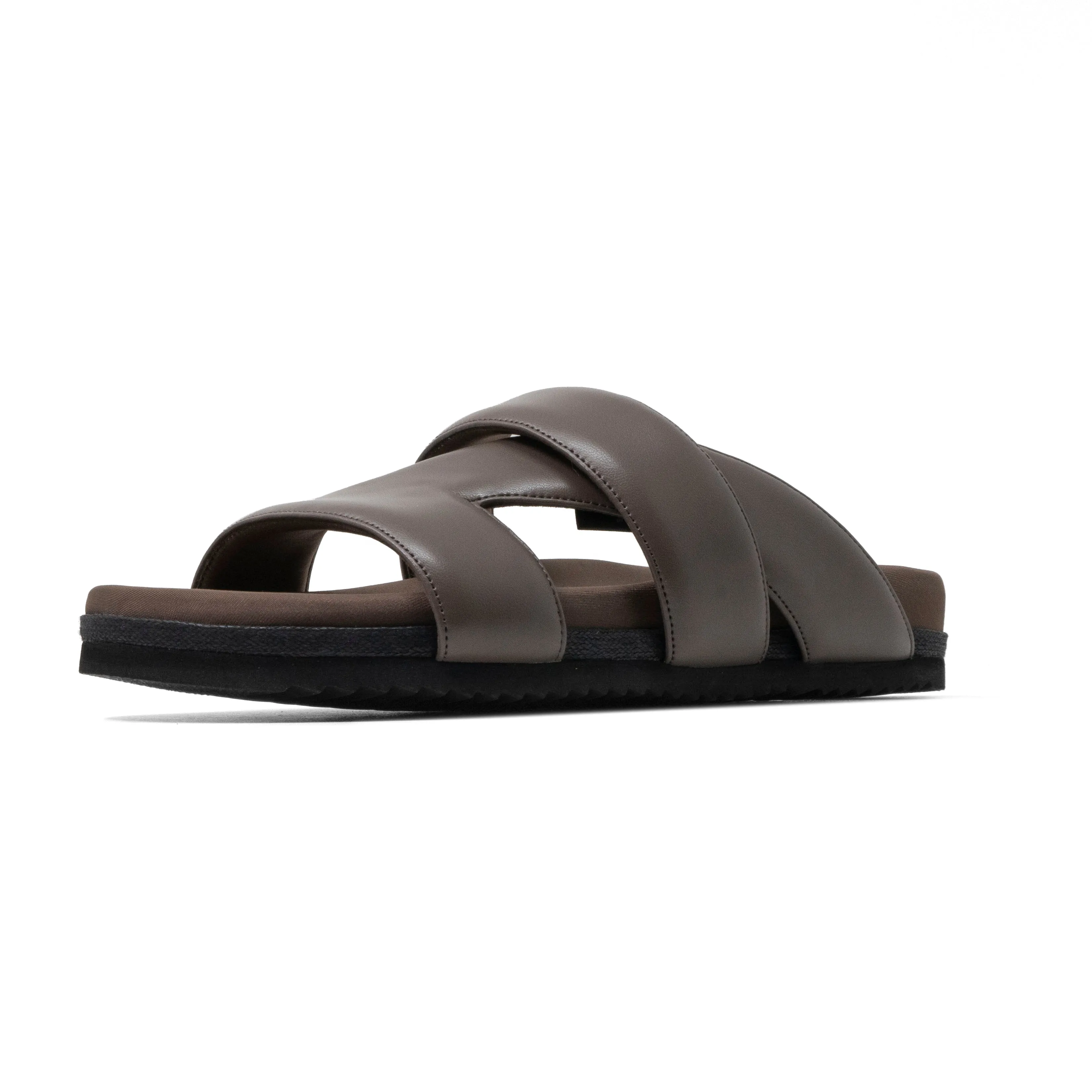 ROAM 7 SANDALS TAUPE VEGAN LEATHER