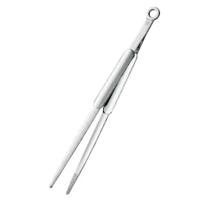 Roesle Stainless Steel Fine Tong - High Gloss