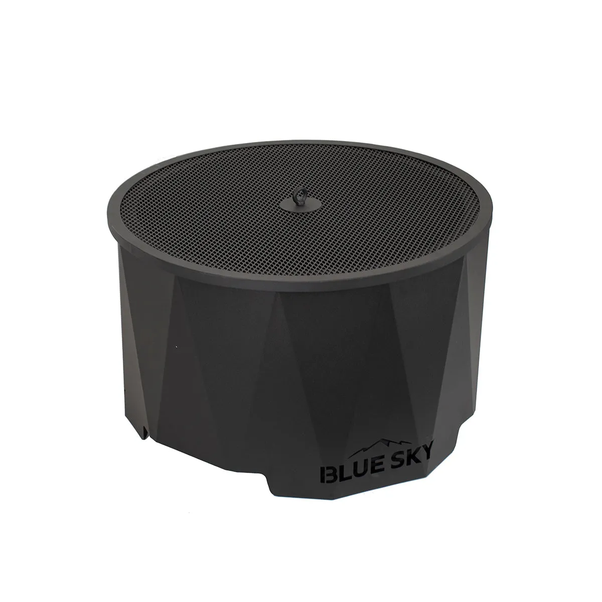 Round Flat Spark Screen and Screen Lift for The Mammoth Patio Fire Pit 2.0 Series