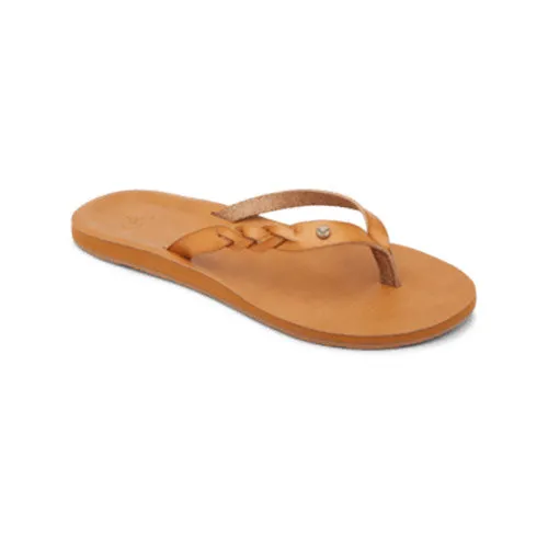 Roxy Liza IV Flip Flops - Tan/Brown