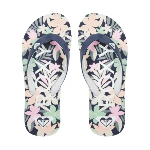 Roxy RG Tahiti VII Flip Flops - Light Navy/Pink