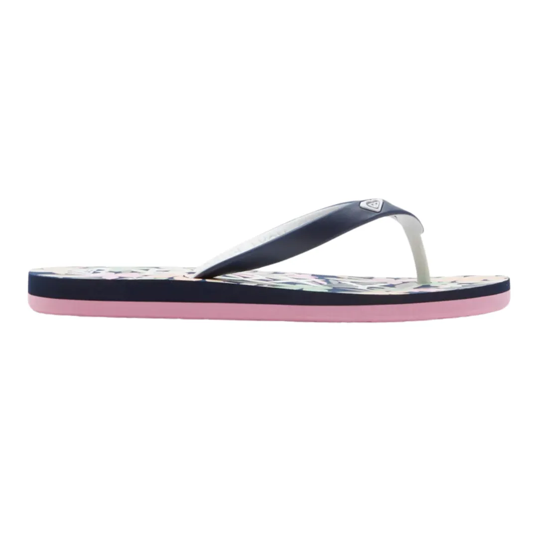 Roxy RG Tahiti VII Flip Flops - Light Navy/Pink