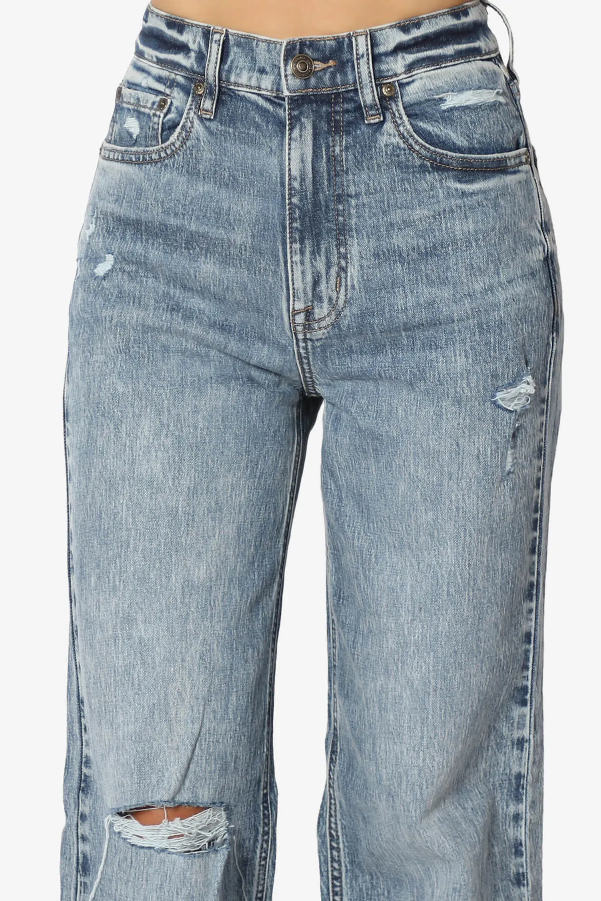 Ryder Ultra High Rise Baggy Jeans in Undenble