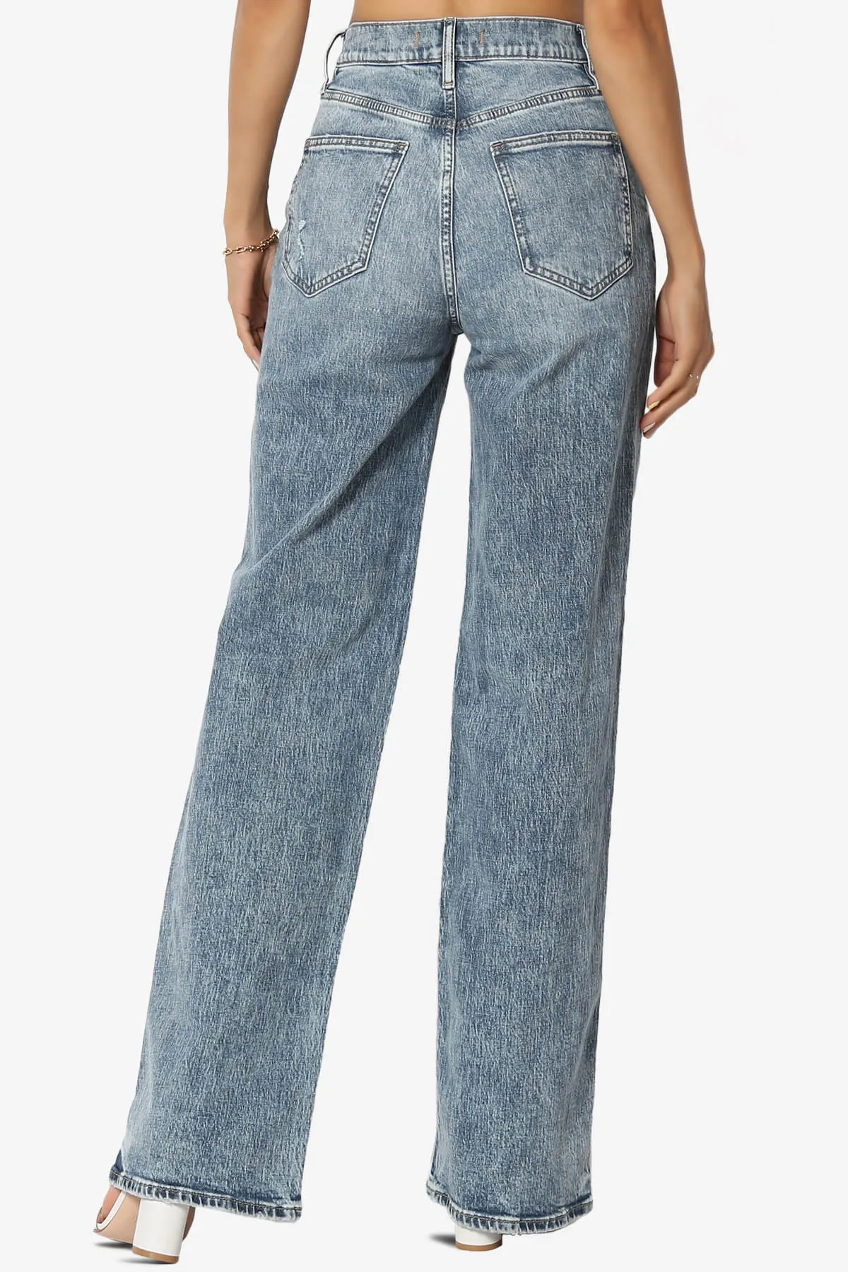 Ryder Ultra High Rise Baggy Jeans in Undenble