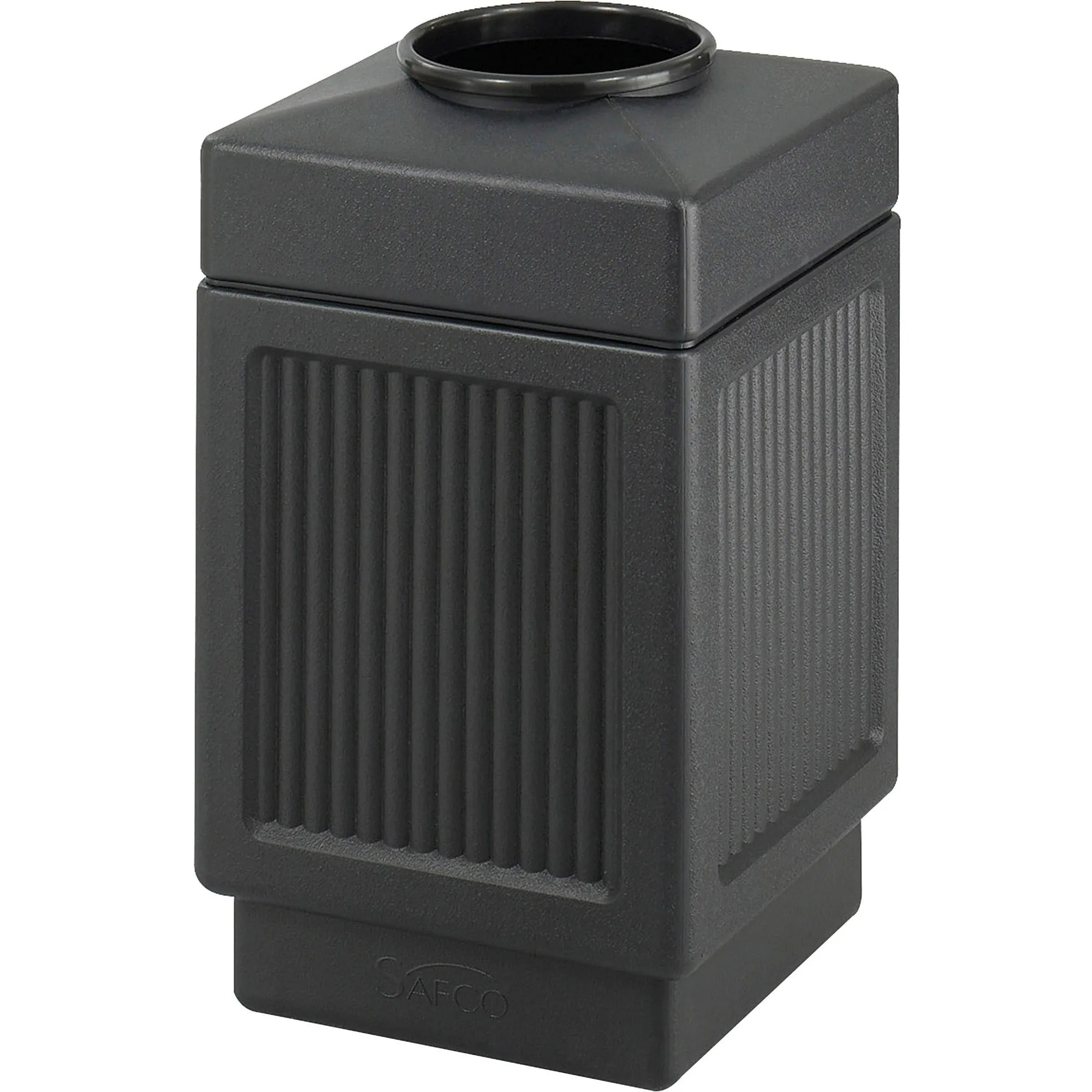 Safco Indoor/Outdoor Waste Receptacle