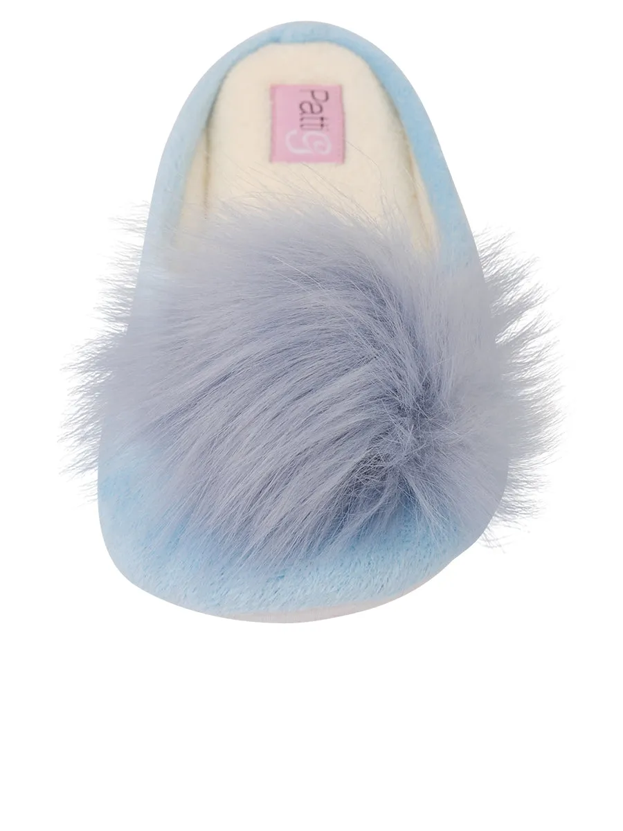 Sally Pouf Slip on Slipper