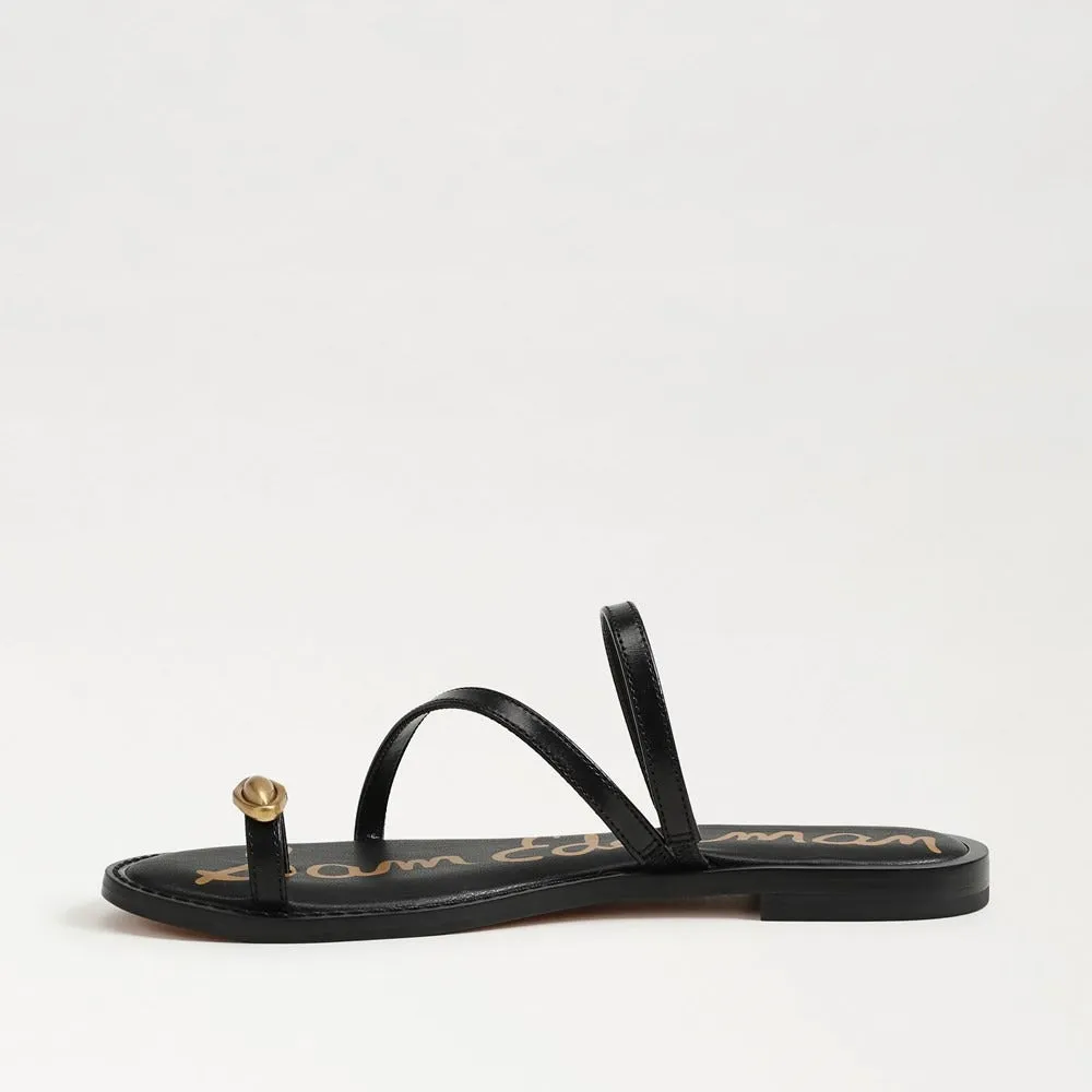 Sam Edelman Harlyn Strappy Flat Sandal in Black