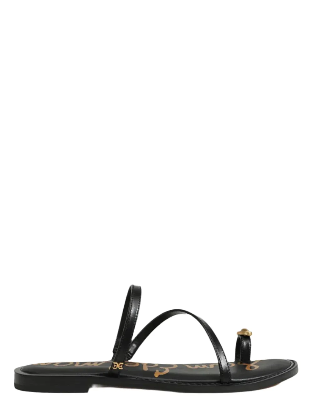 Sam Edelman Harlyn Strappy Flat Sandal in Black