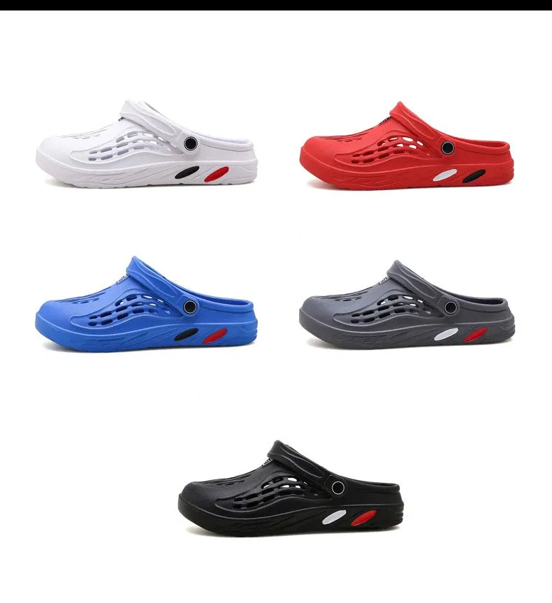 Sandales de plage design chic / Clogs Men Sandals Men Shoe Summer Fang Man Hoof Thongs Stamp