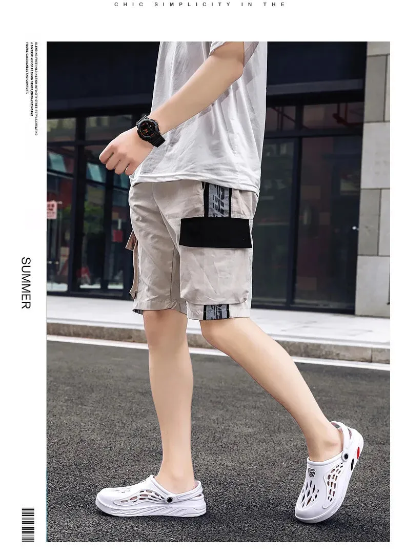 Sandales de plage design chic / Clogs Men Sandals Men Shoe Summer Fang Man Hoof Thongs Stamp