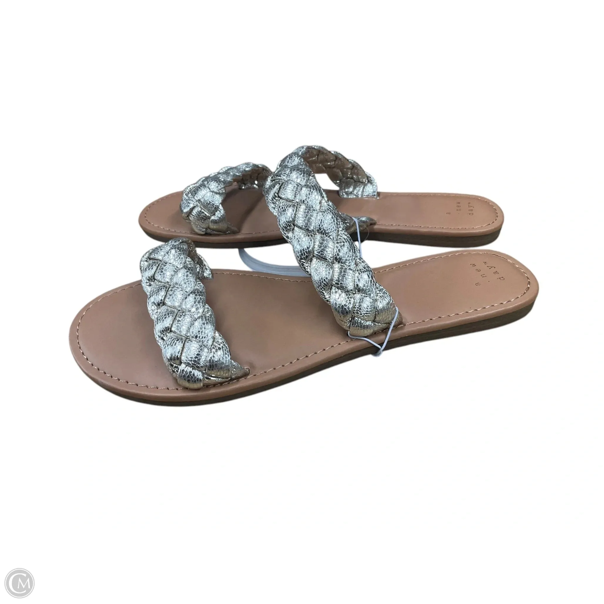Sandals Flats By A New Day In Gold, Size: 9