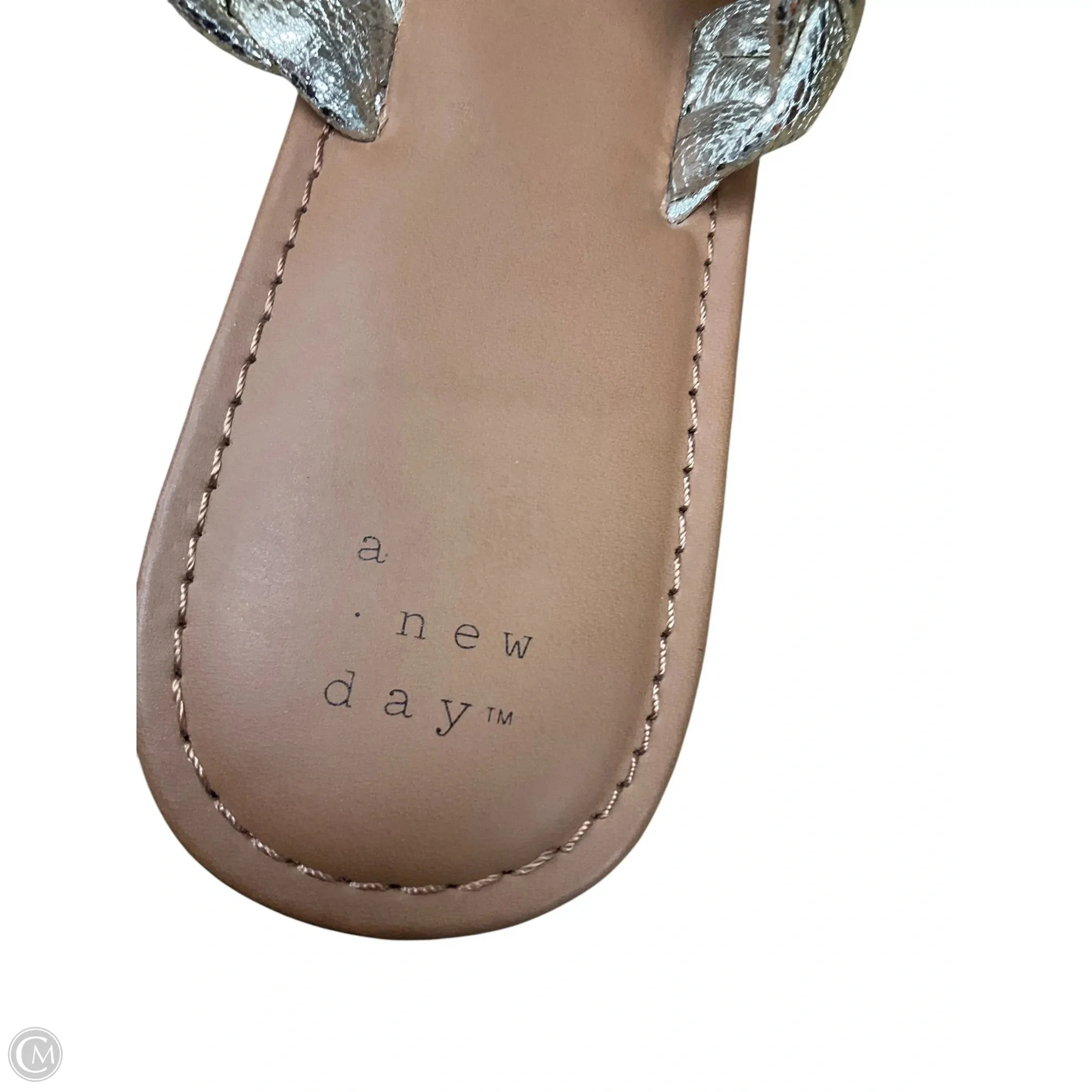 Sandals Flats By A New Day In Gold, Size: 9