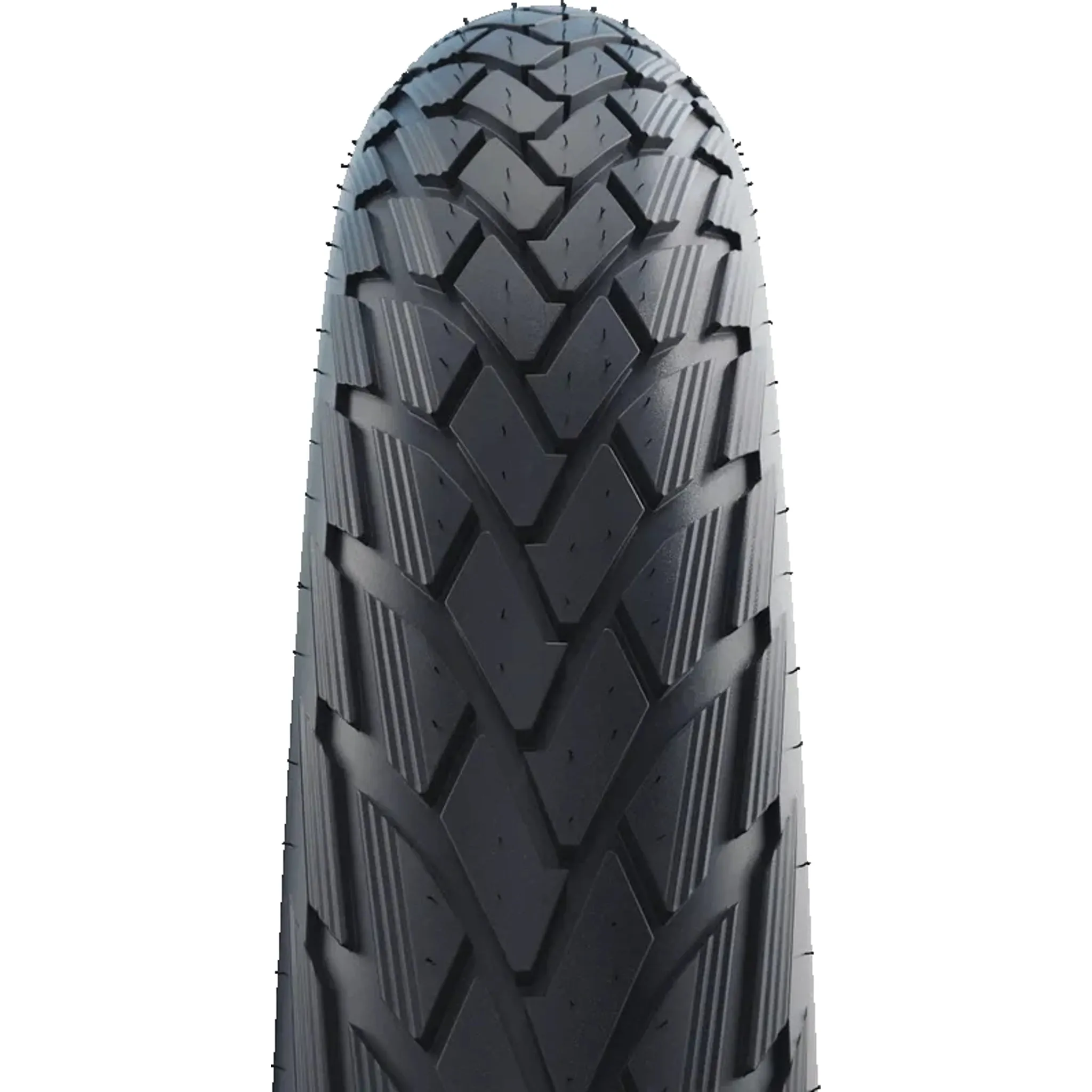 Schwalbe Green Marathon E-50 Wire Bead Hybrid Tyre 700 x 38c Black/Reflective