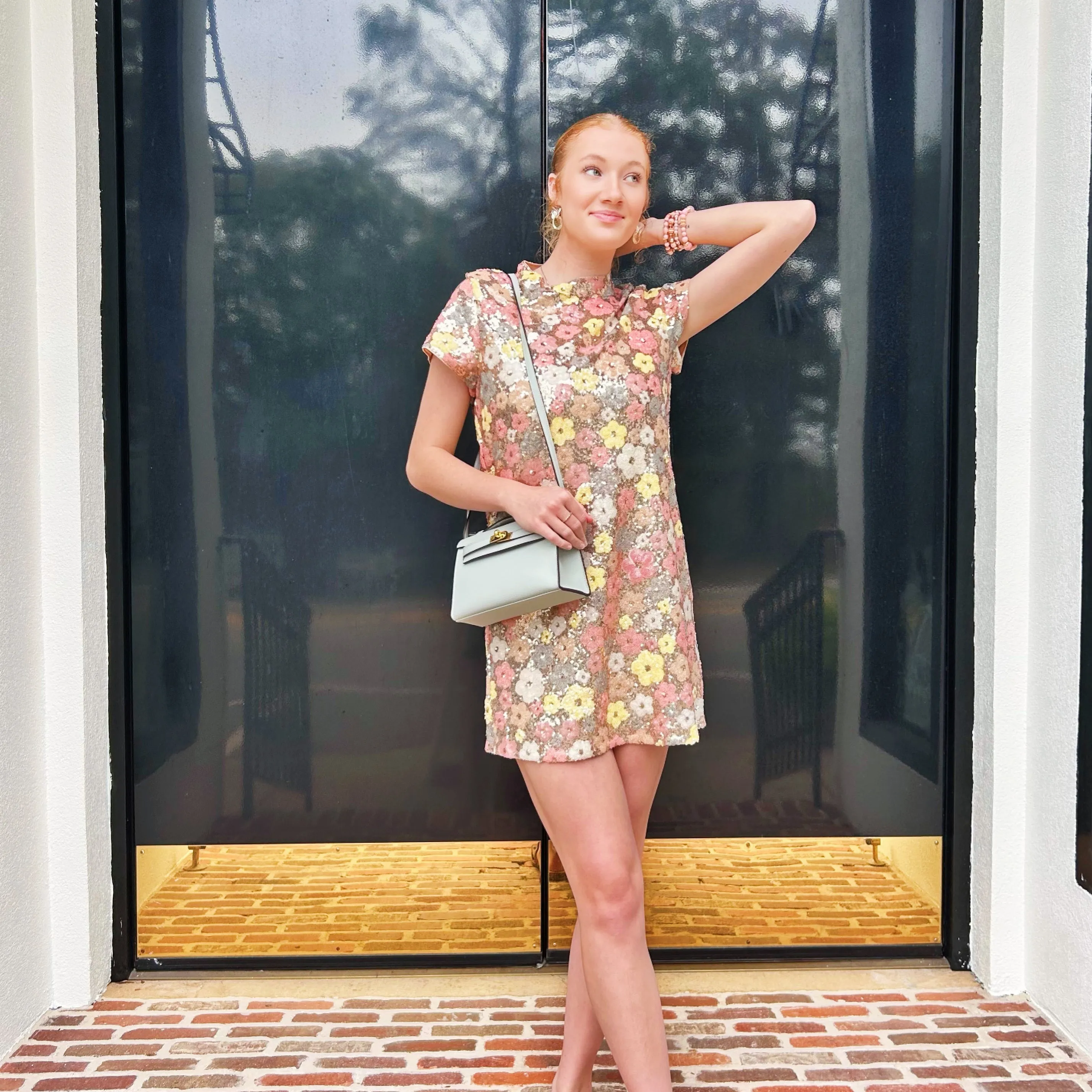 Sequin Gardens Dress~Final Sale