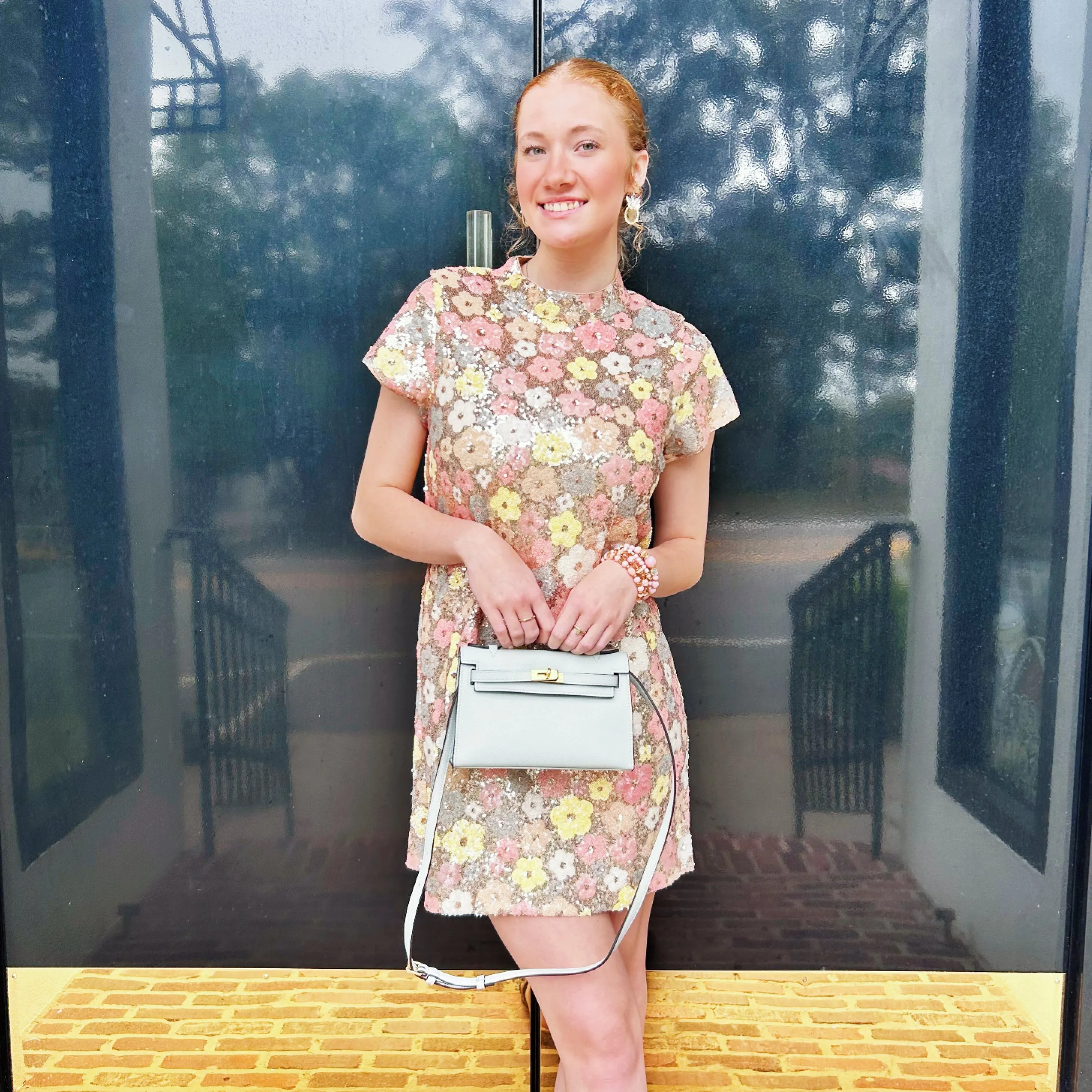 Sequin Gardens Dress~Final Sale