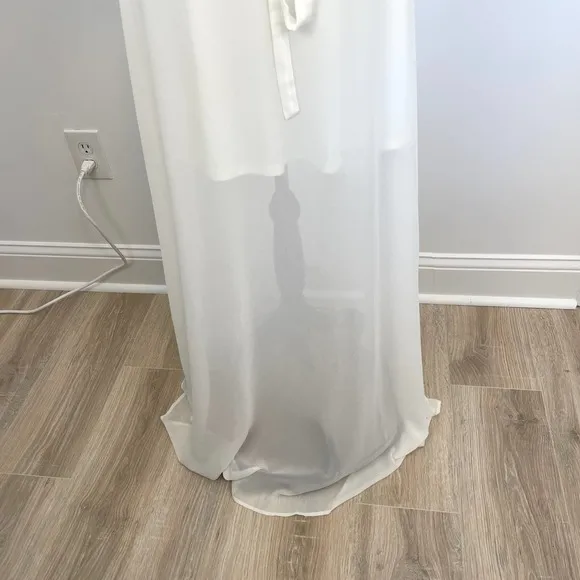 Show Me Your Mumu White Sophia Wrap Dress Size Medium New
