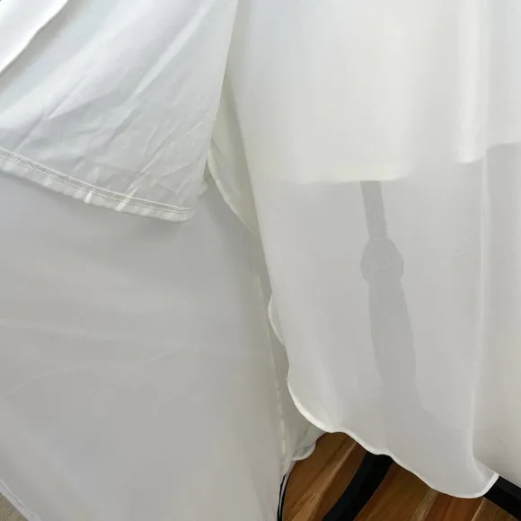 Show Me Your Mumu White Sophia Wrap Dress Size Medium New