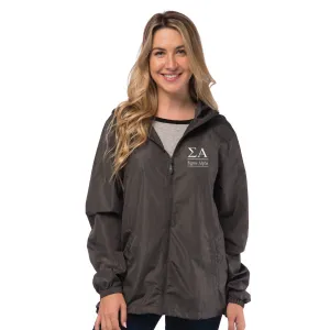 Sigma Alpha Lightweight Windbreaker Jacket