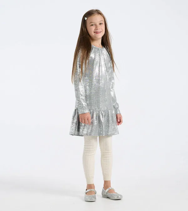 Silver Shimmer Dress
