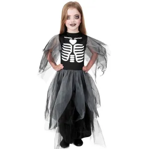 Skeleton Halloween Tutu Dress | Child 5-8