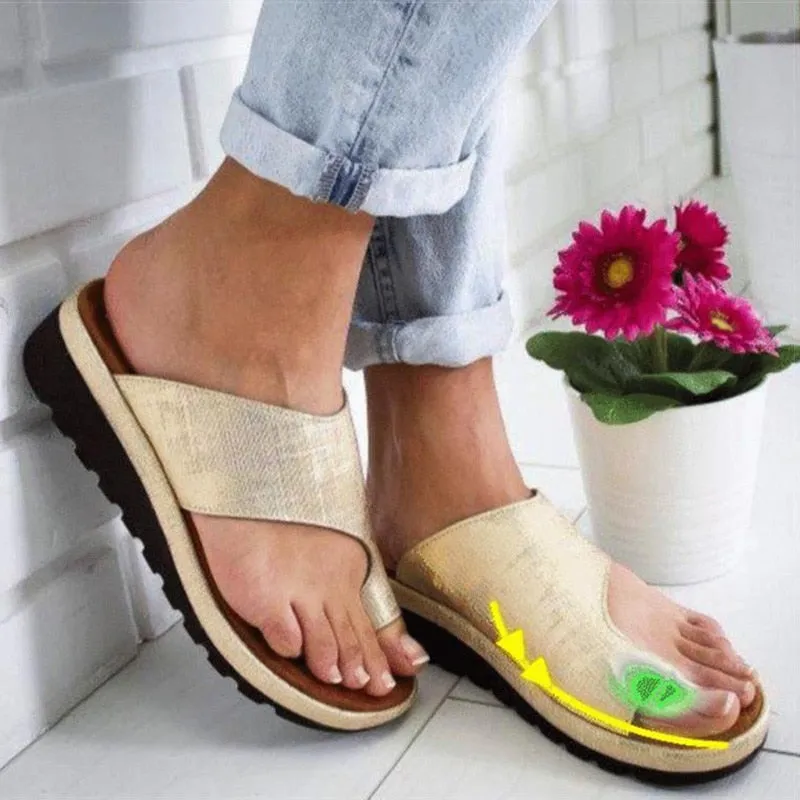 Slippers Women Fashion Flats Wedges Open Toe Ankle Beach Shoes Woman Roman Slippers Sandalias Home Shoes Kapcie Zapatos De Mujer