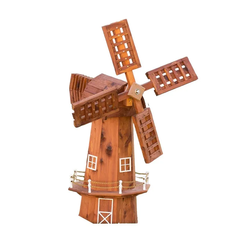 Small Amish Red Cedar Windmills