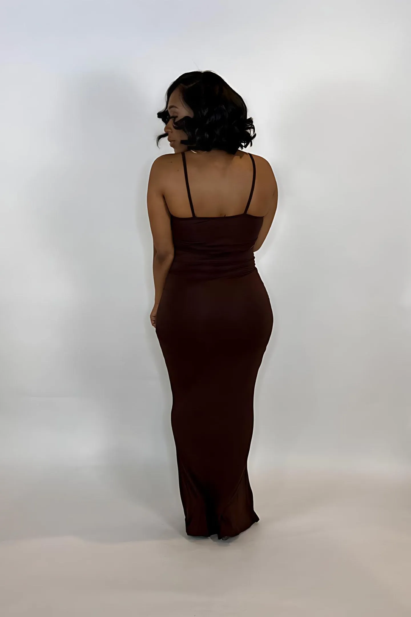 SPAGHETTI MAXI DRESS