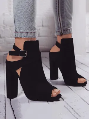 Spring and Summer New Women's Shoes Roman Thick with Fish Mouth Super High Heel Sandals