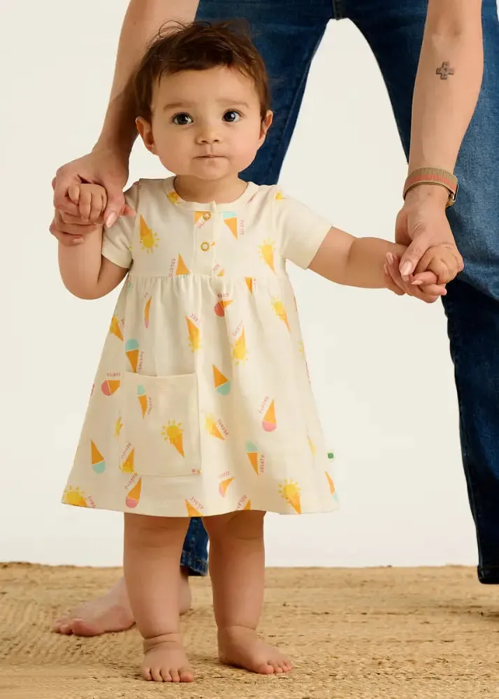 Sprinkles - Gelato Jersey Baby & Kids Short Sleeve Dress