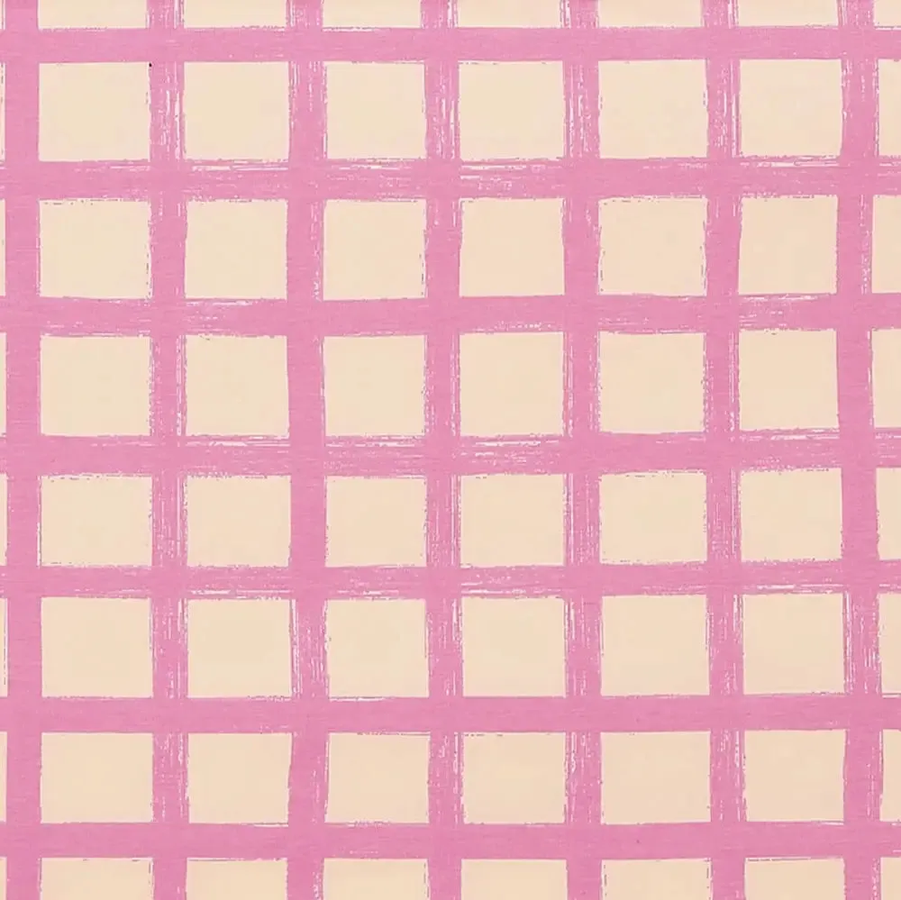 Sprinkles - Pink Checker Jersey Baby & Kids Short Sleeve Dress