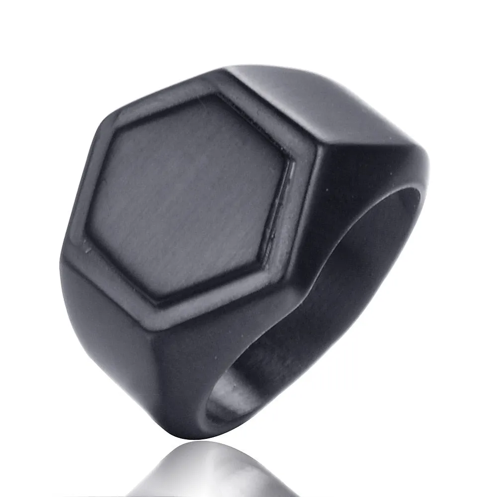 Stainless Steel Multiple Styles Ring Men