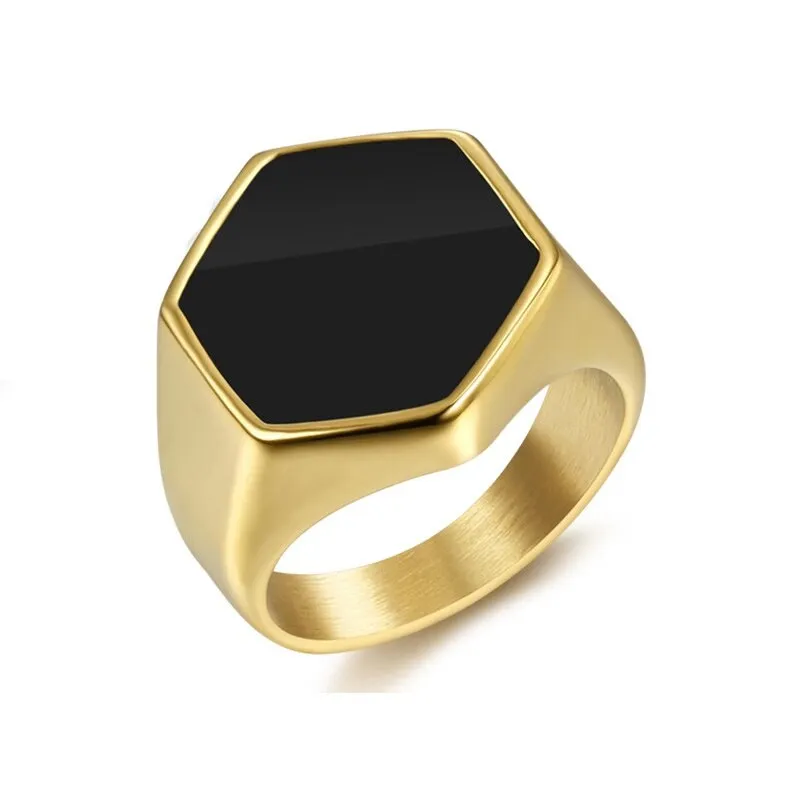 Stainless Steel Multiple Styles Ring Men