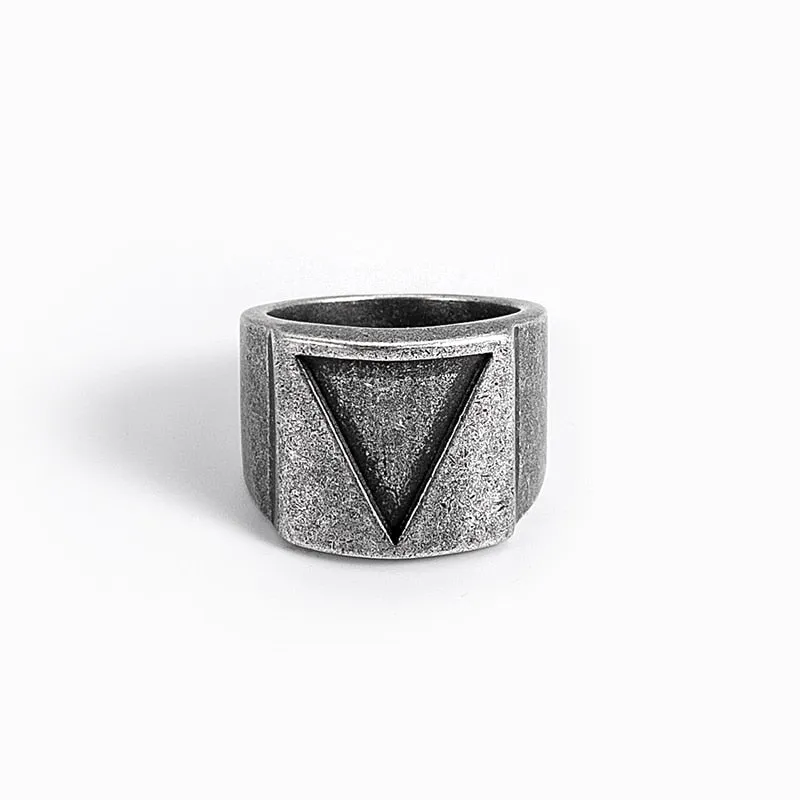 Stainless Steel Multiple Styles Ring Men