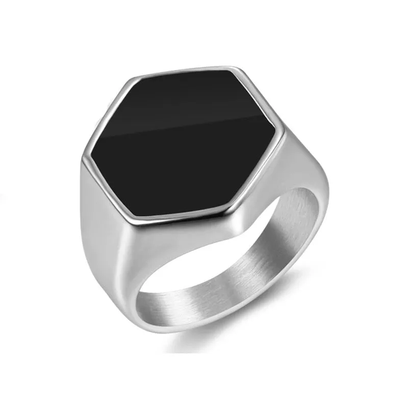 Stainless Steel Multiple Styles Ring Men