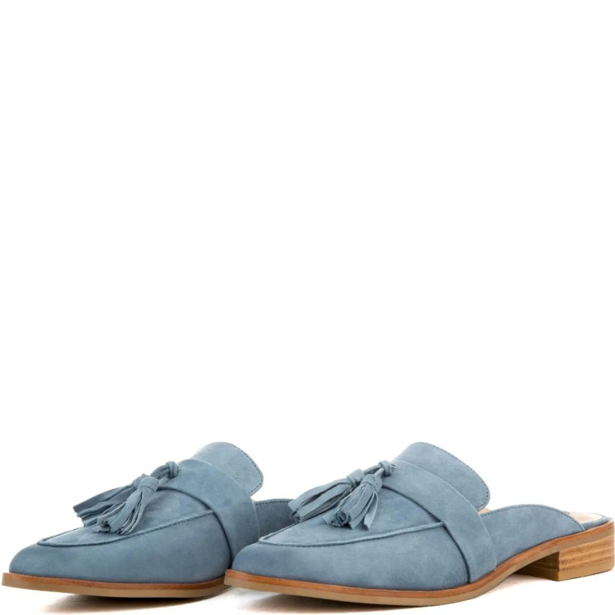Stave Madden for Women: MAGAN BLUE SUEDE