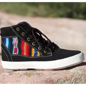 Suede High Top Black