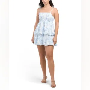 Sugarkiss Sleeveless Double Bubble Mini Dress - Size L - NWT